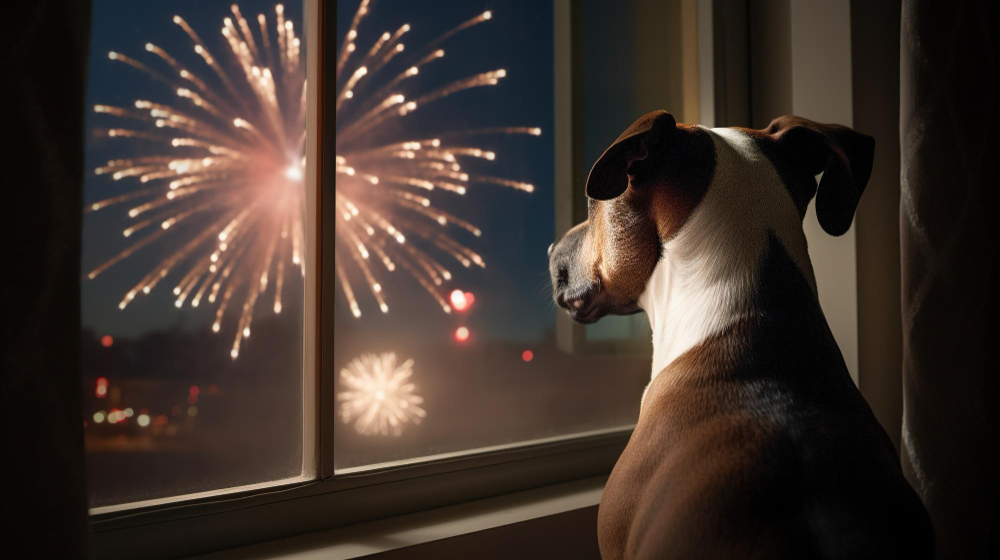 proteger pets dos fogos de artifício